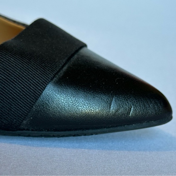 AUDREY BROOKE Womens Heels Abbie Embossed Gray Black Polka Dot 3.5” Heel Size 7 - Picture 15 of 16